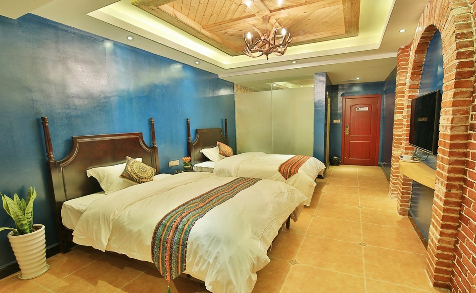 The Time On The Cloud Theme Inn Улинъюань Экстерьер фото